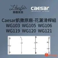 在飛比找蝦皮購物優惠-築馥家居>可刷卡分期>Caesar凱撒原廠-花灑滑桿組 WG