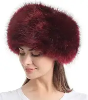 [Generic] Winter Snow Hat with Wide Coverage and Fine Stitching Exquisite Craft Plush Fluffy Fur Caps Fur Hat Soft Texture Furry