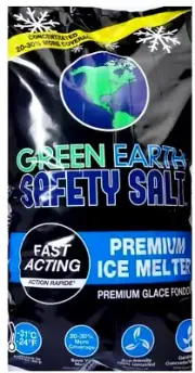 Green Earth Safety Salt Fast Acting Premium Ice Melter Concentrate - 25 lbs.