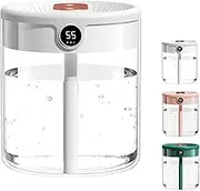 Dreamzy Humidifier, Dreamzy Humidifiers for Bedroom, Dreamzy Humidifier with Colorful Night Light, 2L Cool Mist Humidifiers for Bedroom, Dreamzy Humidifier Cool Mist (White)