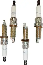 4PCS Spark Plugs Compatible with MINI R55 R56 R57 R58 R59 R60 R61 Cooper One Compatible with Peugeot 207 1.6 2006-2016 12ZR-6SP2 12122158165