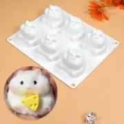 Hamster Silicone Cake Mold, Mouse Shaped Mousse Mold, Cute Hamster Candle Mold