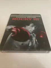 Rocky 3 III 4K SteelBook (4K UHD + Blu-ray + Digital Code) SEALED - Boxed Ship