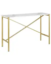 Abraham + Ivy Braxton 46in Rectangular Console Table with Faux Marble Top