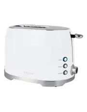 [Cucina Prestigio] Retro 2 Slice Toaster in white CT002W