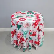 Christmas Tablecloths, All Sizes incuding Oval Tablecloths, 4 Holiday Prints