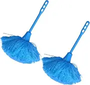 Cabilock 2pcs Cordless Air Duster Electric Washable Telescopic Duster for Home Handheld Dust Cleaning Tool
