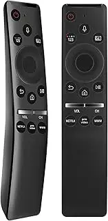 BN59-01329C RMCSPT1CP1 Replace Voice Remote Control fit for Samsung Smart LCD TV QA55Q70TA, QA55Q80TA, QA65Q70TA, QA65Q80TA, QA75Q70TA,QA75Q80TA, QA85Q70TA, QA85Q80TA, Q70T, Q80T, QT70T Series QT80T