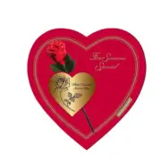 Elmer Chocolate 5 Flavor Assorted Chocolates 20 Pieces with Rose Valentines Day