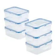 LOCK & LOCK - HPL806S6 Easy Essentials Food Storage Container/Bin Set - 11.8 ...