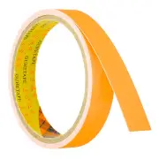 0.7 Inch x 9.8 Feet Glow in the Dark Tape, 1 Roll Tape, Orange Yellow