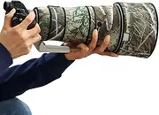ROLANPRO Waterproof Lens Cover Camouflage Rain Cover for Sony FE 300mm F2.8 GM OSS Lens Protective Sleeve Lens Rain Coat-#27 Jungle Waterproof