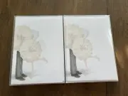 Anna Griffin Note Card Making Kit Makes 20 Cards 5.5”x7.5” Wedding Mr/Mrs NEW