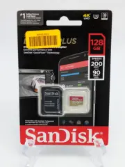 SanDisk Extreme PLUS 128GB microSDXC Card with Adapter