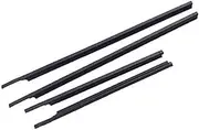 QASULER Car Door Edge Protector, for SX4 2007-2013 Sedan 4pcs Car Outer Door Windows Rubber Weatherstrip Waterproof Pressure Car Roof Weatherstrip Seal