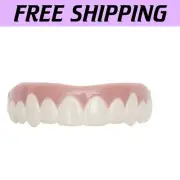 Large Bleached White Teeth Cover - Temporary Smile Solution for Easy Fitting