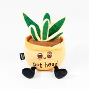 What The Plush "Pot Head" Free Standing Plush