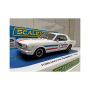 Scalextric 1:32 Scale Ford Mustang ATCC Geoghegan 1965 Model Car