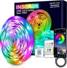 Bluetooth LED Strip Lights 15M, LED Light Strips Controlled by Smart Phone App,M