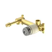 Nero Premium 35mm Universal Wall Basin / Bath Set Handle Up Body Only NRUB001AP