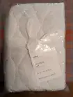 POTTERY BARN Cocoon Voile Euro Sham-White-NWT