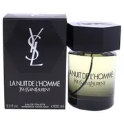 La Nuit De LHomme by Yves Saint Laurent for Men - 3.3 oz EDT Spray