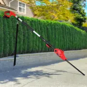 Giantz Lithium-Ion Cordless Pole Hedge Trimmer Garden Pruner Electric Cutter New