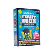 FruitBlox Ninja Kidz Tropical Fruit Snacks, 22 Count