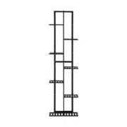 7 Tiers Bamboo Plant Stand Staged Flower Shelf Rack Outdoor Garden