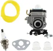 MZBZUTEDEE Fit for TL23 TL26 MP11 Carburetor Set TU26 34 36F WYJ138 WYK186 Lawn Mower
