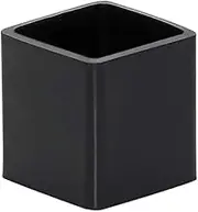 16 Pcs Black Square Anti-Slip Rubber Leg Tips Chair Leg Caps Furniture Floor Protectors Chair Table Bar Stool Leg Covers Furniture Leg Cube Feet 1.38 Inch x 1.38 Inch (35 x 35mm)