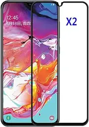[Kepuch] 2 Pack Tempered Glass Screen Protector Transparent for Samsung Galaxy A70