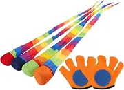 Toss and Catch Ball Game,Funny Outdoor Toss Game - Colorful Sports Toys, Toss and Catch Ball Game for Gathering, Campus Competition