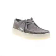 Clarks Wallabee Cup 26176549 Mens Gray Oxfords & Lace Ups Casual Shoes
