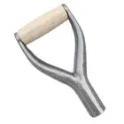 Shovel Handle Grip Replacement wooden grip Garden Triangular Spade Handle Snow