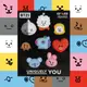 Crocs 鞋扣 BT21 BTS 防彈少年團 金泰亨 田柾國 SUGA JHOPE RM JIN JIMIN【ACS】