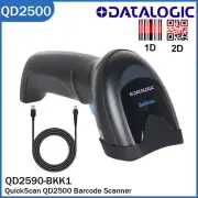 Datalogic QuickScan QD2590-BKK1 Wired Handheld USB 1D 2D Barcode Scanner Reader