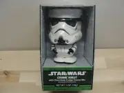 NEW 2013 STAR WARS STORM TROOPER CERAMIC GOBLET W/ CHOCOLATE FUDGE COCOA MIX