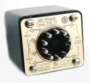 A Pair of Hashimoto HM-7 MC Cartridge Step up input Transformer. (Sansui)