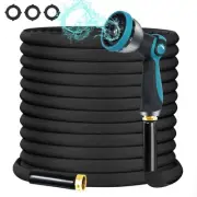 Garden Hose 25FT, Non-Expanding Hose Sturdy & Lightweight Water Hose, No-Kink...
