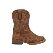 Roper Scout Square Toe Cowboy Toddler Boys Brown Casual Boots 09-017-1900-0065