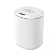 Smart Trash Bin 20L Sensor Rubbish Recycling Waste Bin Automatic Motion Toliet Basket Kitchen Garbage Can White