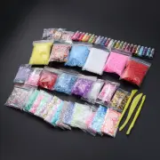 60PCS DIY Handmade Ball Granules Clay Supplies Kit Clay Beads Charms Beads