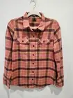 NWT Patagonia Organic Cotton Midweight Fjord Flannel Shirt Vista Burl Red