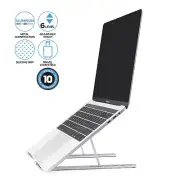 Laser Laptop Monitor Desk Stand up to 16kg Aluminium Adjustable Height