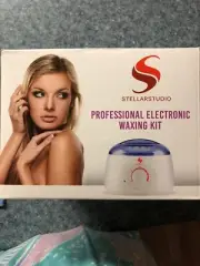 Electric Wax Warmer Kit w/ Removable Pot & Melts Hair Removal Face Legs Bikini
