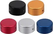 ifundom 5 Sets Footswitch Topper Guitar Effect Pedal Colorful Foot Nail Cap Protection Cap for Guitar Effect Pedal Foot Switch