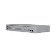 Ubiquiti UniFi Network,Pro Max 16 Switch,16-port, Layer 3 Etherlighting, 2.5 GbE, Power Supply 5V, 25W, Versatile Mounting Options. USW-Pro-Max-16