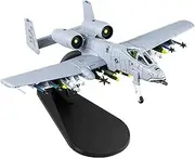 1:100 A-10 Thunderbolt II Warthog Attack Fighter Plane Model Diecast Military Airplane Model for Collection and Gift(A-10)