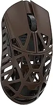 WLMOUSE Beast X Mini Pro Ultra-Light 34g Magnesium Gaming Mouse, PAW3950 HS Sensor, 8K Polling Rate, 30000 DPI,OM & TTC Switches, Customizable Side Panels.(Deep Cocoa(OM Switch-Side Slits))